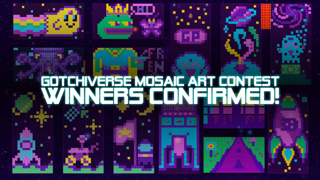 Les gagnants du concours de mosaïques Gotchiverse sont confirmés !